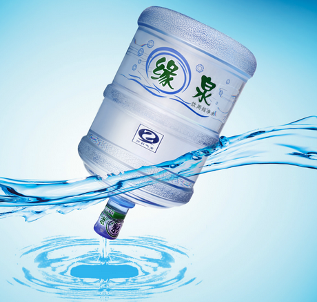 5 gallonan kierroksen vesipullon kutistusholkkilaitteisto pyöreälle isolle pullolle HTP-50P