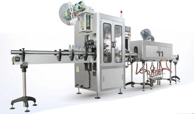 Nature Spring Water Shrink Sleeve Labeling Machine / Shrink Sleeve Applicator Machine