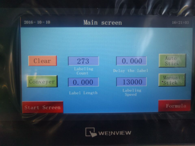 10-50 ml: n pyöreä pullopullon etiketöintikone kosmetiikan huulipunille