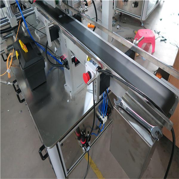 Kolmen puolen automaattinen neliöpullojen etiketöintikone, sähkökäyttöinen