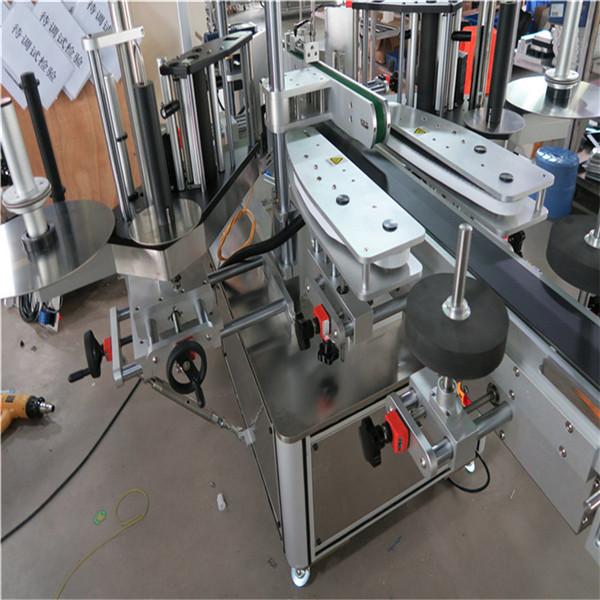 Itsekiinnittyvä tarra soikea pullon etiketöintikone räätälöity kunto