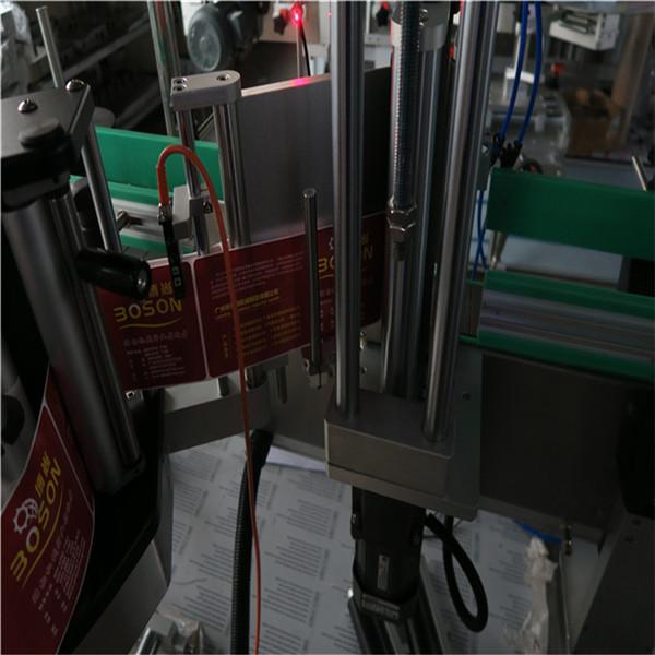 Soikea pullojen etiketöintikone, tarraetikettien shampoo ja pesuainetarra