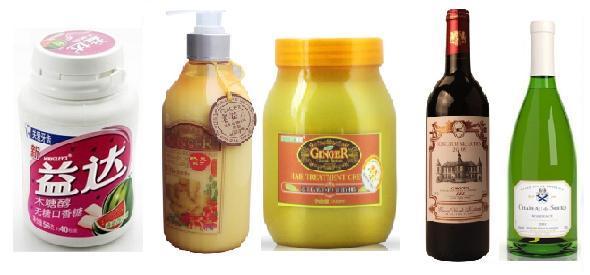 Pyöreä lemmikkipullojen etiketöintikone, automaattinen etikettikoneen itseliimautuva tarratulostin