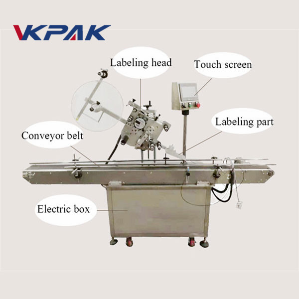 Electric Eye Automatic Flat Surface Label Applicator kevyempi etiketöintikone