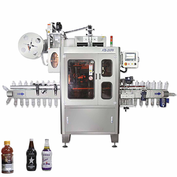 Koko kehon ruostumattomien kutistemuovien etiketöintikone nopea 200BPM 3.5KW