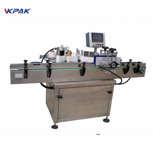 SUS304-servomoottori, automaattinen pyöreän pullon etiketöintikoneen PLC-ohjaus