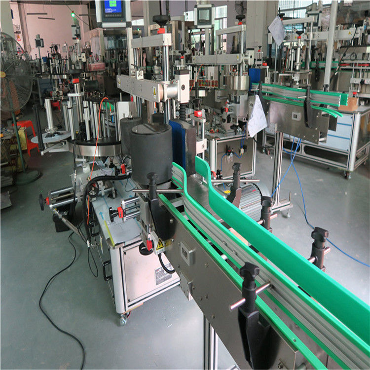 Kiina Double Side itsekiinnittyvä tarra pullon etiketöintikone 190mm korkeus Max toimittaja