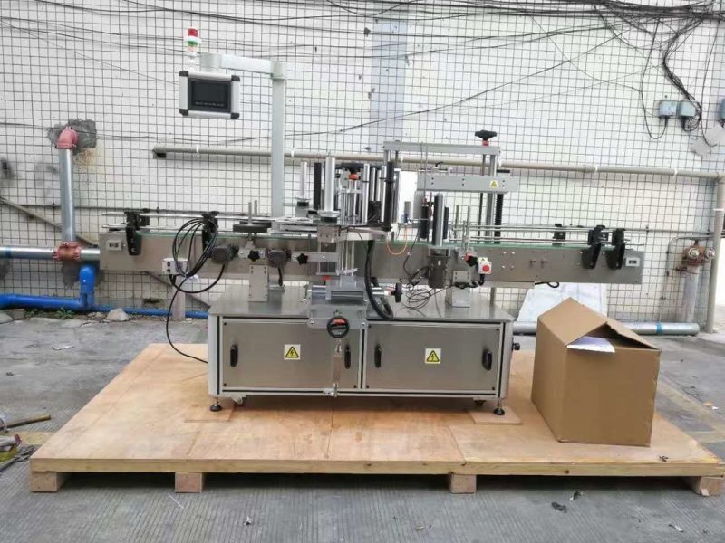 Kiina Automated Label Applicator Detergent Bodylotion Hair Conditioner Labeling Machinery -toimittaja